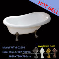 Cupc Color Clawfoot Freestanding Acrylic Bathtubs